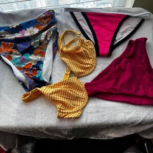 ✨Bundle✨BEACHRIOT profile L*space casa del sol  Bikini Set of 4 pieces Swimwear